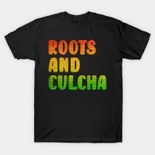 Roots and Culcha, Rastafarian, Jamaica T-Shirt